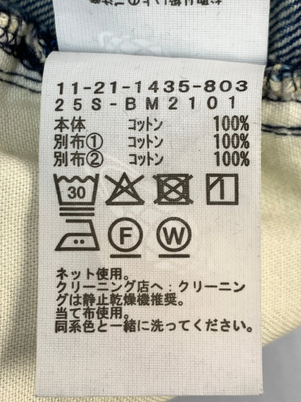 【中古品】【メンズ】 BEAMS ビームス CRAYZY 5 POCKET DENIM PANT クレイジー 5ポケット デニムパンツ ボトムス 158-261027-jt-32-min サイズ：L カラー：インディゴ 万代Net店