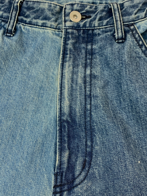 【中古品】【メンズ】 BEAMS ビームス CRAYZY 5 POCKET DENIM PANT クレイジー 5ポケット デニムパンツ ボトムス 158-261027-jt-32-min サイズ：L カラー：インディゴ 万代Net店