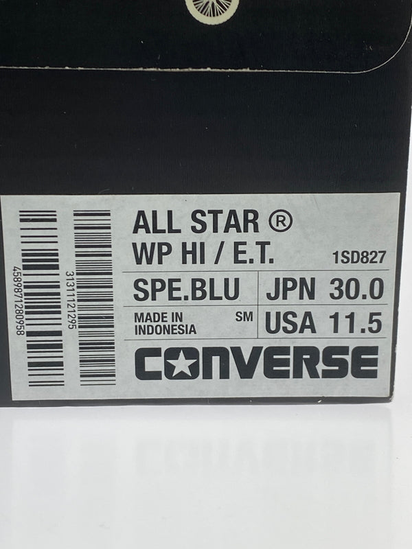【中古美品】【メンズ】 CONVERSE コンバース ALL STAR (R) WP HI E.T. 1SD827 オールスター ハイカット スニーカー 映画 コラボ 靴 シューズ 162-260927-em-06-min サイズ：30.0cm カラー：スペースブルー 万代Net店