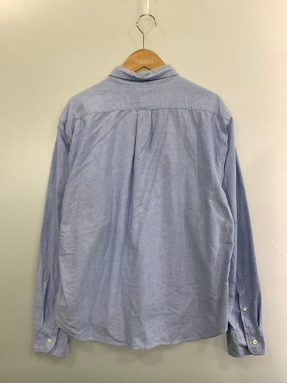 【中古品】【メンズ】 THE REAL MCCOY'S ザリアルマッコイズ BUTTON DOWN SHIRT ボタン ダウン シャツ 長袖 ロングスリーブ 145-260929-hu-05-min サイズ：表記消えのため不明 カラー：ブルー 万代Net店