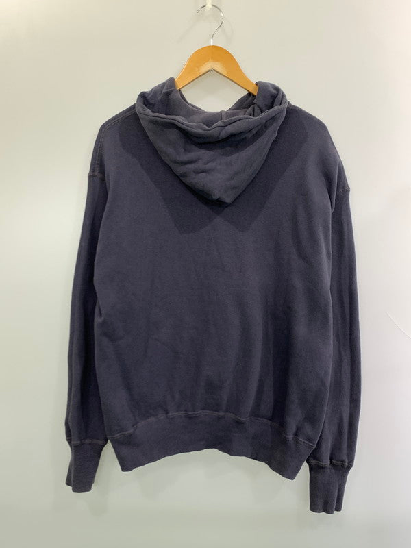 【中古品】【メンズ】 WAREHOUSE ウエアハウス SET IN HOODIE セット イン フーディー パーカー トップス 145-260929-hu-06-min サイズ：44 カラー：ネイビー系（くすみ） 万代Net店