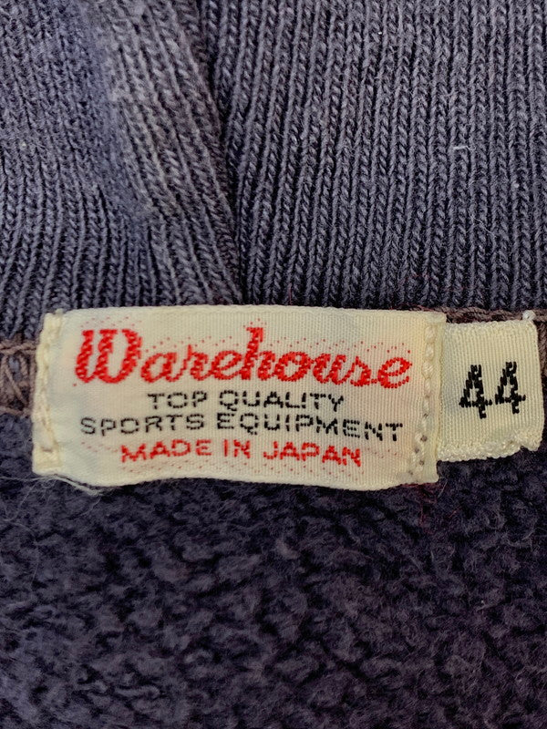 【中古品】【メンズ】 WAREHOUSE ウエアハウス SET IN HOODIE セット イン フーディー パーカー トップス 145-260929-hu-06-min サイズ：44 カラー：ネイビー系（くすみ） 万代Net店