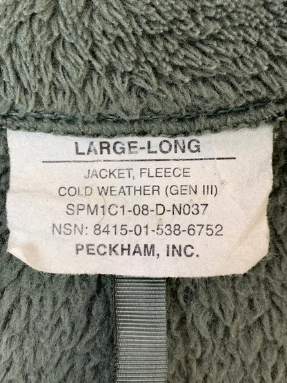 【現状渡し品】【メンズ】 U.S.ARMY ユーエスアーミー FLEECE JACKET フリース ジャケット SPM1C1-08-D-N037 アウター 146-260929-hu-14-min サイズ：L カラー：グレー系 万代Net店