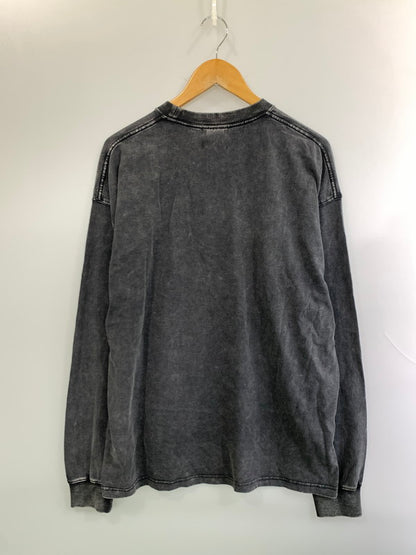 【中古品】【メンズ】 MONSTOR TIMES モンスター タイムズ THE 8TH WONDER L S TEE ザ エイス ワンダー ロングスリーブ ティー 25AW MT-010 長袖 Tシャツ トップス 142-260929-hu-11-min サイズ：L カラー：ブラック（色あせ） 万代Net店