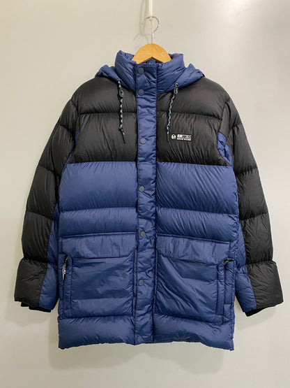 【中古美品】【メンズ】 EDDIE BAUER エディー・バウアー × ASAP ROCKEY エイサップ・ロッキー EBTEK DUCK DOWN エブテック ダック ダウン アウター 144-260926-zi-09-min サイズ：S カラー：ブルー 万代Net店