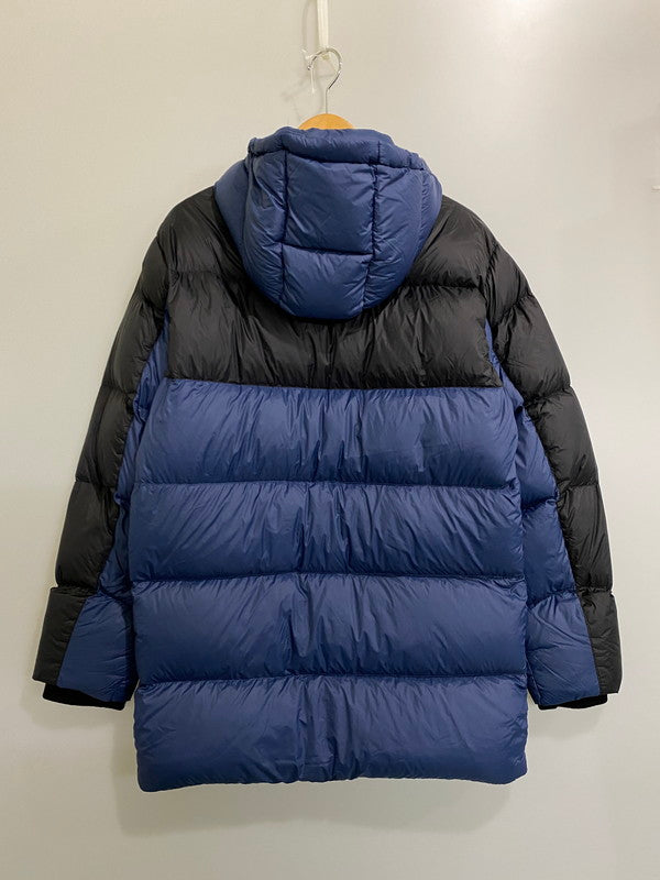 【中古美品】【メンズ】 EDDIE BAUER エディー・バウアー × ASAP ROCKEY エイサップ・ロッキー EBTEK DUCK DOWN エブテック ダック ダウン アウター 144-260926-zi-09-min サイズ：S カラー：ブルー 万代Net店