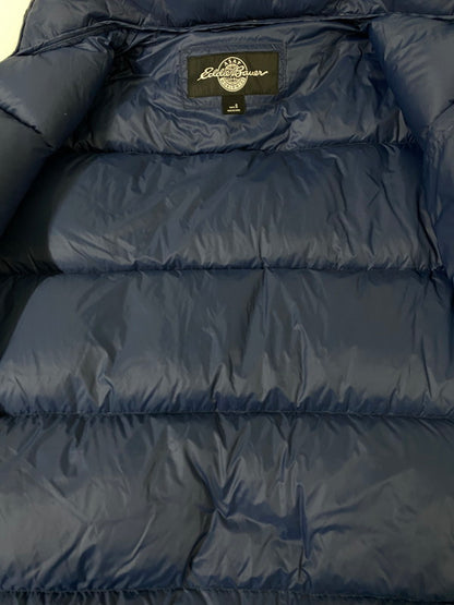 【中古美品】【メンズ】 EDDIE BAUER エディー・バウアー × ASAP ROCKEY エイサップ・ロッキー EBTEK DUCK DOWN エブテック ダック ダウン アウター 144-260926-zi-09-min サイズ：S カラー：ブルー 万代Net店