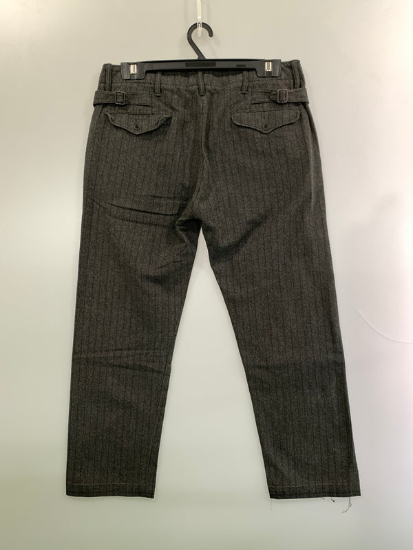 【中古品】【メンズ】 RALPH LAUREN RRL ラルフローレン ダブルアールエル BLACK CHAMBRAY PANTS ブラックシャンブレーパンツ ワークパンツ 157-261003-ta-10-min サイズ：32×30 カラー：グレー系 万代Net店