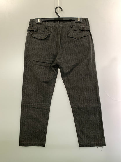 【中古品】【メンズ】 RALPH LAUREN RRL ラルフローレン ダブルアールエル BLACK CHAMBRAY PANTS ブラックシャンブレーパンツ ワークパンツ 157-261003-ta-10-min サイズ：32×30 カラー：グレー系 万代Net店