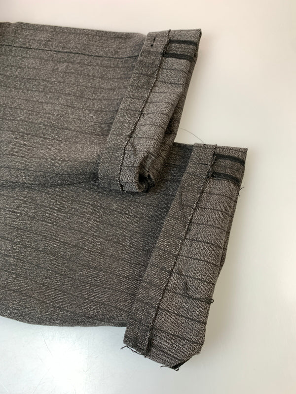 【中古品】【メンズ】 RALPH LAUREN RRL ラルフローレン ダブルアールエル BLACK CHAMBRAY PANTS ブラックシャンブレーパンツ ワークパンツ 157-261003-ta-10-min サイズ：32×30 カラー：グレー系 万代Net店