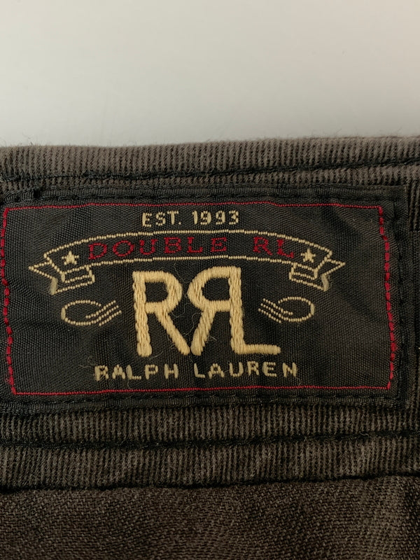 【中古品】【メンズ】 RALPH LAUREN RRL ラルフローレン ダブルアールエル BLACK CHAMBRAY PANTS ブラックシャンブレーパンツ ワークパンツ 157-261003-ta-10-min サイズ：32×30 カラー：グレー系 万代Net店