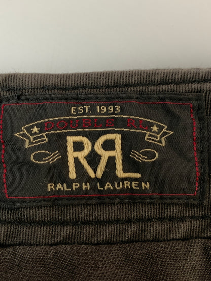 【中古品】【メンズ】 RALPH LAUREN RRL ラルフローレン ダブルアールエル BLACK CHAMBRAY PANTS ブラックシャンブレーパンツ ワークパンツ 157-261003-ta-10-min サイズ：32×30 カラー：グレー系 万代Net店