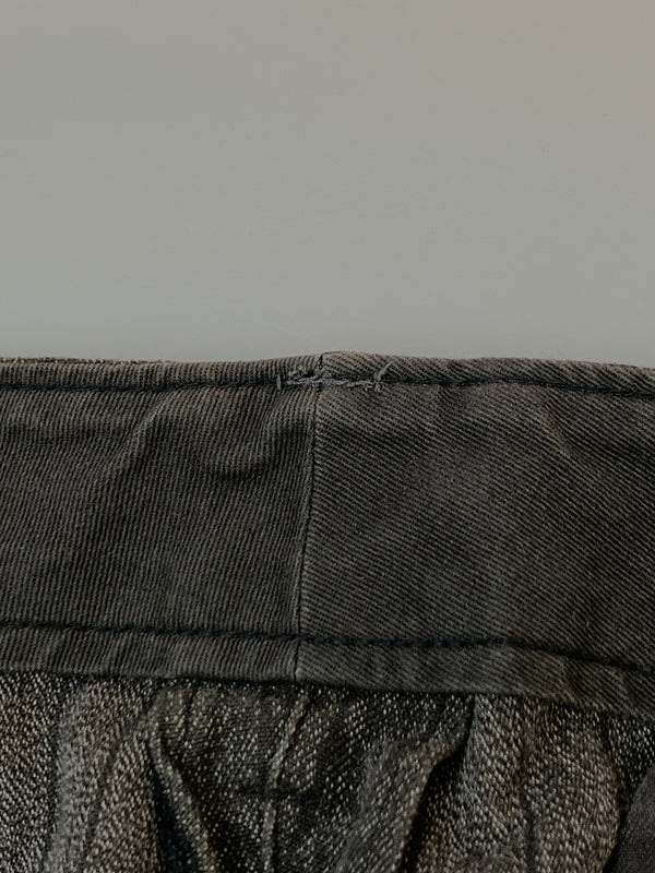 【中古品】【メンズ】 RALPH LAUREN RRL ラルフローレン ダブルアールエル BLACK CHAMBRAY PANTS ブラックシャンブレーパンツ ワークパンツ 157-261003-ta-10-min サイズ：32×30 カラー：グレー系 万代Net店