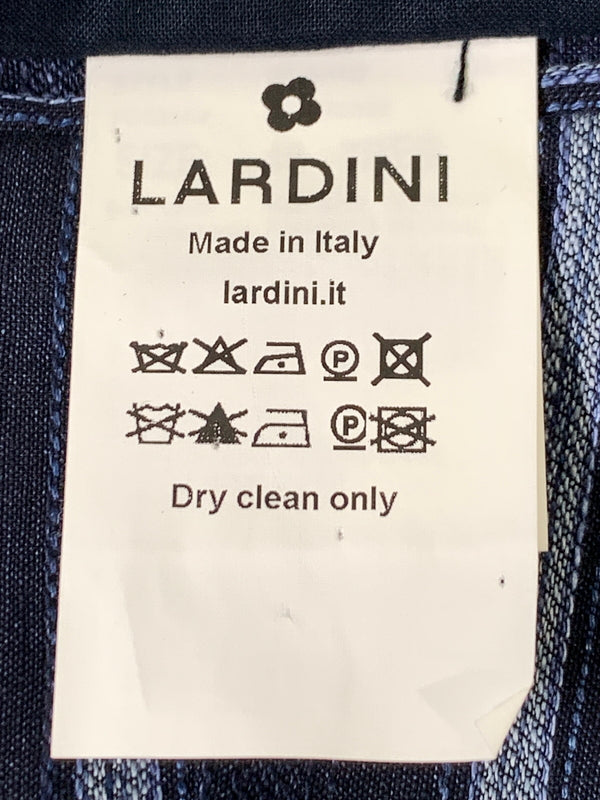 【中古品】【メンズ】 LARDINI ラルディーニ TAILORED JACKET テーラード ジャケット メンズ 上着 141-261002-em-12-min サイズ：48 7REG カラー：ネイビー系 万代Net店