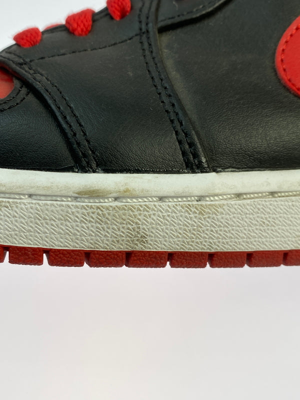 【中古品】【メンズ】 NIKE ナイキ AIR JORDAN 1 MID エア ジョーダン ワン ミッド DQ8426-060 靴 シューズ スニーカー 160-260929-hu-24-min カラー：ブラック/レッド 万代Net店