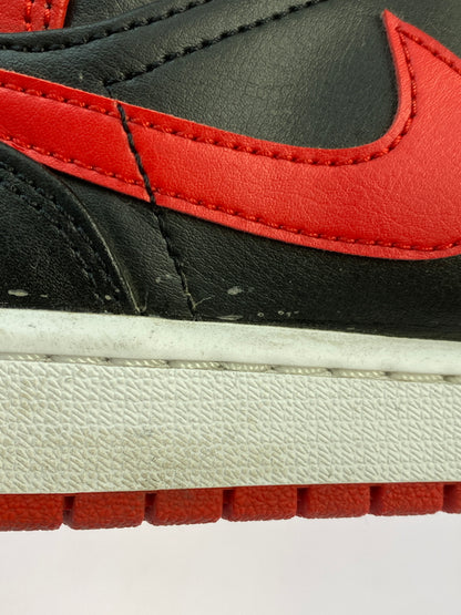 【中古品】【メンズ】 NIKE ナイキ AIR JORDAN 1 MID エア ジョーダン ワン ミッド DQ8426-060 靴 シューズ スニーカー 160-260929-hu-24-min カラー：ブラック/レッド 万代Net店