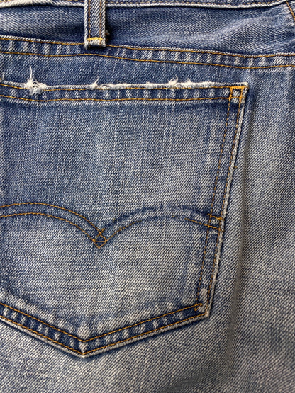 【現状渡し品】【メンズ】 LEVI'S リーバイス 606 1968 MODEL 68606-0012 デニム パンツ ジーパン ジーンズ メンズ ボトムス 157-261022-em-50-min サイズ：34 カラー：インディゴブルー 万代Net店