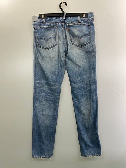 【現状渡し品】【メンズ】 LEVI'S リーバイス 606 1968 MODEL 68606-0012 デニム パンツ ジーパン ジーンズ メンズ ボトムス 157-261022-em-50-min サイズ：34 カラー：インディゴブルー 万代Net店