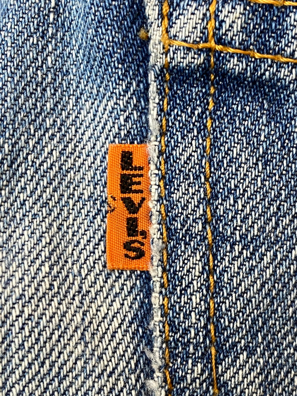 【現状渡し品】【メンズ】 LEVI'S リーバイス 606 1968 MODEL 68606-0012 デニム パンツ ジーパン ジーンズ メンズ ボトムス 157-261022-em-50-min サイズ：34 カラー：インディゴブルー 万代Net店
