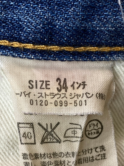 【現状渡し品】【メンズ】 LEVI'S リーバイス 606 1968 MODEL 68606-0012 デニム パンツ ジーパン ジーンズ メンズ ボトムス 157-261022-em-50-min サイズ：34 カラー：インディゴブルー 万代Net店