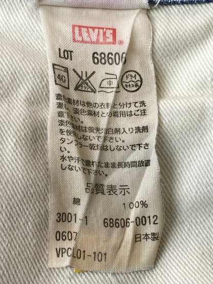 【現状渡し品】【メンズ】 LEVI'S リーバイス 606 1968 MODEL 68606-0012 デニム パンツ ジーパン ジーンズ メンズ ボトムス 157-261022-em-50-min サイズ：34 カラー：インディゴブルー 万代Net店