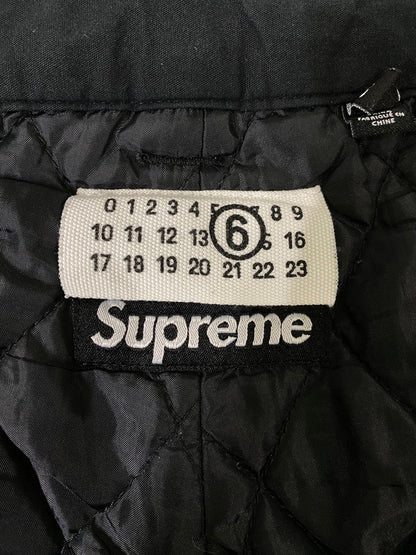 【中古品】【メンズ】 SUPREME シュプリーム × MM6 MAISON MARGIELA PADDED SHORTS メゾンマルジェラ パディッド ショーツ パンツ ボトムス 149-260930-yn-04-min サイズ：US 32 カラー：ブラック 万代Net店
