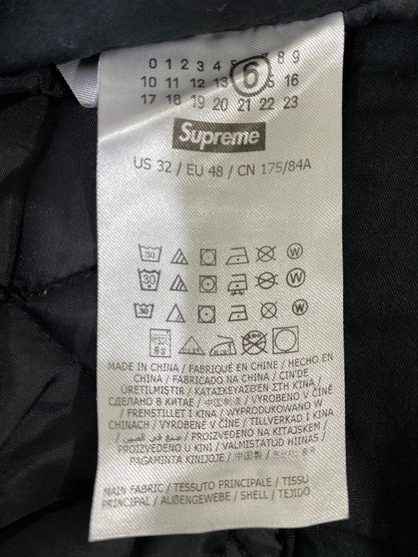 【中古品】【メンズ】 SUPREME シュプリーム × MM6 MAISON MARGIELA PADDED SHORTS メゾンマルジェラ パディッド ショーツ パンツ ボトムス 149-260930-yn-04-min サイズ：US 32 カラー：ブラック 万代Net店