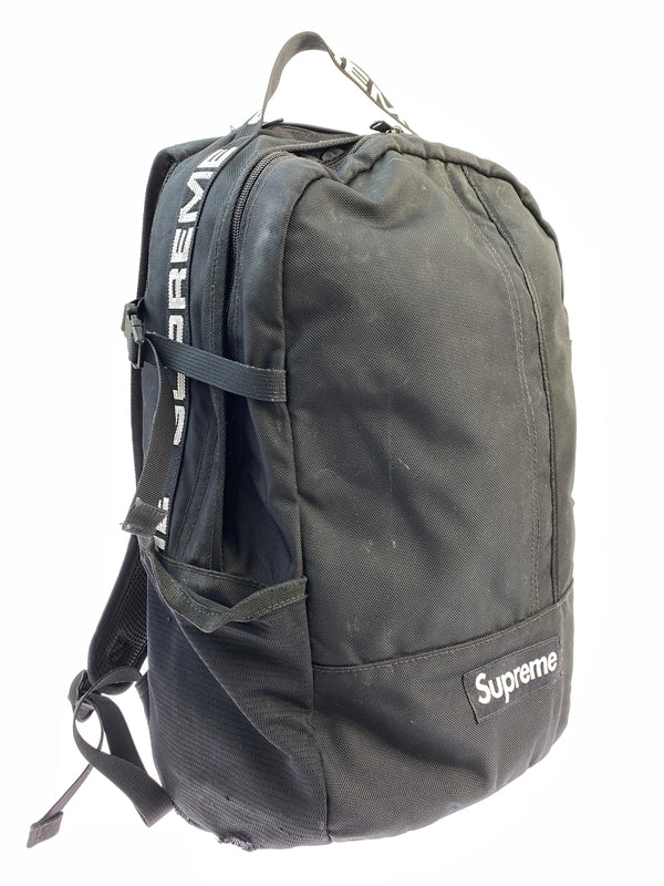 【現状渡し品】【メンズ】 SUPREME シュプリーム 18SS BACK PACK バック パック リュック デイパック カバン 188-261004-hu-29-min カラー：ブラック 万代Net店