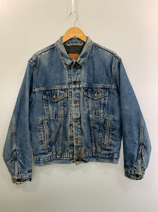 【中古品】【メンズ】 LEVI'S リーバイス BLANKET LINER DENIM JACKET ブランケット ライナー デニム ジャケット 70506-0316 アウター Gジャン 146-261006-hu-46-min サイズ：40 カラー：ブルーインディゴ 万代Net店