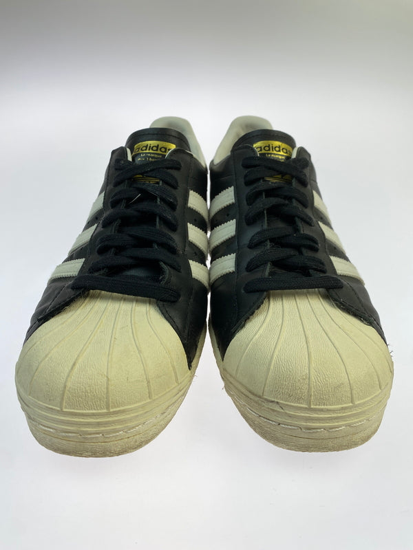 【中古品】【メンズ】 ADIDAS アディダス SUPER STAR 80S スーパースター 80年代 G61069 靴 スニーカー シューズ ヴィンテージ 161-260929-hu-26-min カラー：ブラック/ホワイト 万代Net店