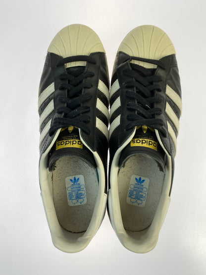 【中古品】【メンズ】 ADIDAS アディダス SUPER STAR 80S スーパースター 80年代 G61069 靴 スニーカー シューズ ヴィンテージ 161-260929-hu-26-min カラー：ブラック/ホワイト 万代Net店