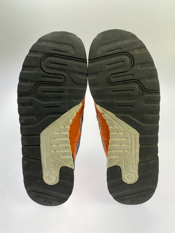 【中古品】【メンズ】 NEW BALANCE ニューバランス USA製 M998CTL 靴 スニーカー シューズ 162-260929-hu-27-min カラー：オレンジ系/ネイビー 万代Net店