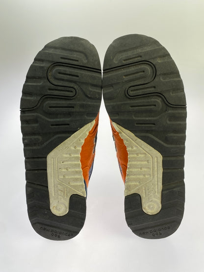 【中古品】【メンズ】 NEW BALANCE ニューバランス USA製 M998CTL 靴 スニーカー シューズ 162-260929-hu-27-min カラー：オレンジ系/ネイビー 万代Net店