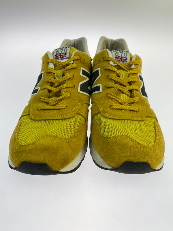 【中古品】【メンズ】 NEW BALANCE ニューバランス イングランド製 M670SMY 靴 スニーカー シューズ 163-260929-hu-28-min カラー：マスタード系 万代Net店