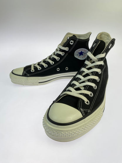 【中古品】【メンズ】 CONVERSE コンバース ALL STAR HI MADE IN JAPAN オール スター ハイ メイド イン ジャパン 靴 スニーカー シューズ ハイカット 163-260929-hu-29-min サイズ：8 1/2 カラー：ブラック/ホワイト 万代Net店