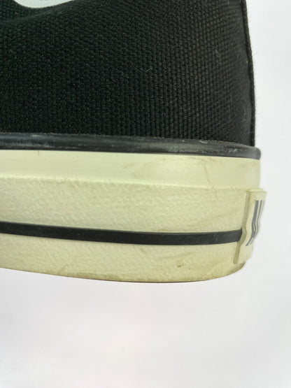 【中古品】【メンズ】 CONVERSE コンバース ALL STAR HI MADE IN JAPAN オール スター ハイ メイド イン ジャパン 靴 スニーカー シューズ ハイカット 163-260929-hu-29-min サイズ：8 1/2 カラー：ブラック/ホワイト 万代Net店