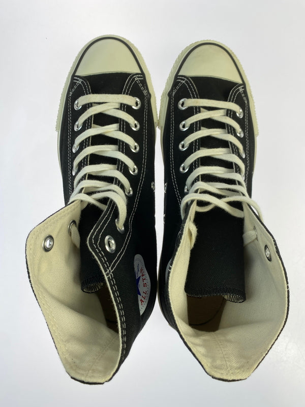 【中古品】【メンズ】 CONVERSE コンバース ALL STAR HI MADE IN JAPAN オール スター ハイ メイド イン ジャパン 靴 スニーカー シューズ ハイカット 163-260929-hu-29-min サイズ：8 1/2 カラー：ブラック/ホワイト 万代Net店