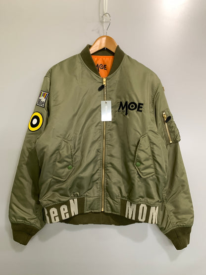 【中古品】【メンズ】 GENERATIONS MOE ジェネレーションズ モエ THE TRIP MA-1 ザ トリップ エムエーワン ジャケット メンズ アウター ブルゾン 142-261002-em-08-min サイズ：M カラー：カーキ 万代Net店