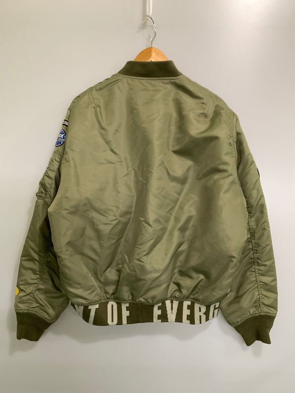 【中古品】【メンズ】 GENERATIONS MOE ジェネレーションズ モエ THE TRIP MA-1 ザ トリップ エムエーワン ジャケット メンズ アウター ブルゾン 142-261002-em-08-min サイズ：M カラー：カーキ 万代Net店