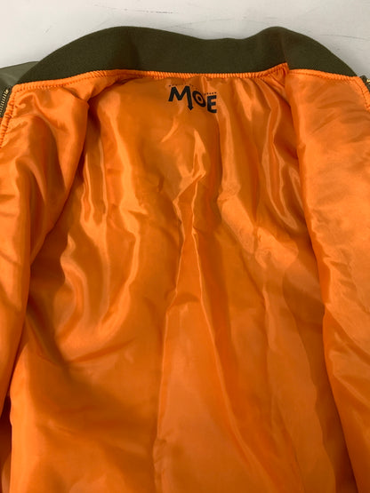 【中古品】【メンズ】 GENERATIONS MOE ジェネレーションズ モエ THE TRIP MA-1 ザ トリップ エムエーワン ジャケット メンズ アウター ブルゾン 142-261002-em-08-min サイズ：M カラー：カーキ 万代Net店
