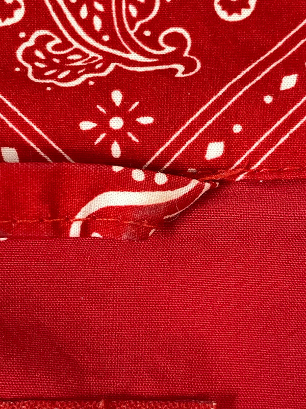 【中古品】【メンズ】 SUPREME シュプリーム BANDANA TRACK JACKET バンダナ トラックジャケット ライトアウター 149-260930-yn-13-min サイズ：M カラー：レッド 万代Net店