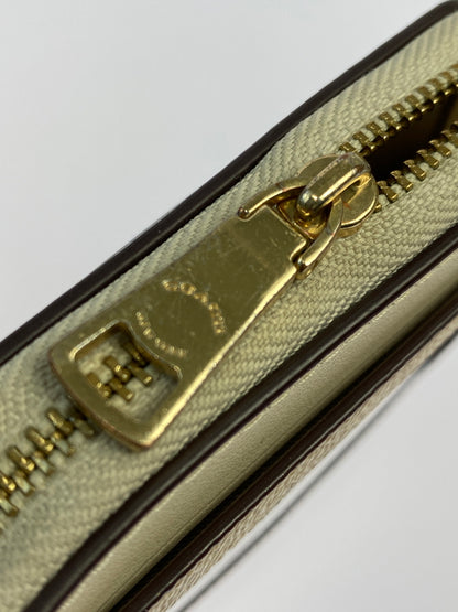 【中古品】【メンズ】 COACH コーチ ジップ カード ケース シグネチャー キャンバス CW883 小物 183-260929-hu-40-min カラー：ホワイト/ベージュ 万代Net店