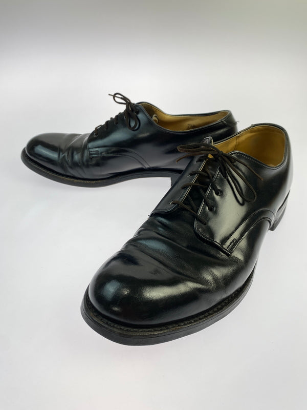 【中古品】【メンズ】 US NAVY ユーエス ネイビー CRADDOCK TERRY SERVICE SHOES クラドック テリー サービス シューズ 革靴 レザー シューズ 165-260929-hu-45-min サイズ：7 1/2 R カラー：ブラック 万代Net店