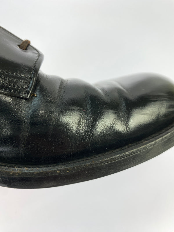 【中古品】【メンズ】 US NAVY ユーエス ネイビー CRADDOCK TERRY SERVICE SHOES クラドック テリー サービス シューズ 革靴 レザー シューズ 165-260929-hu-45-min サイズ：7 1/2 R カラー：ブラック 万代Net店