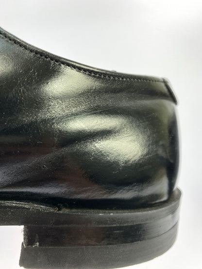 【中古品】【メンズ】 US NAVY ユーエス ネイビー CRADDOCK TERRY SERVICE SHOES クラドック テリー サービス シューズ 革靴 レザー シューズ 165-260929-hu-45-min サイズ：7 1/2 R カラー：ブラック 万代Net店