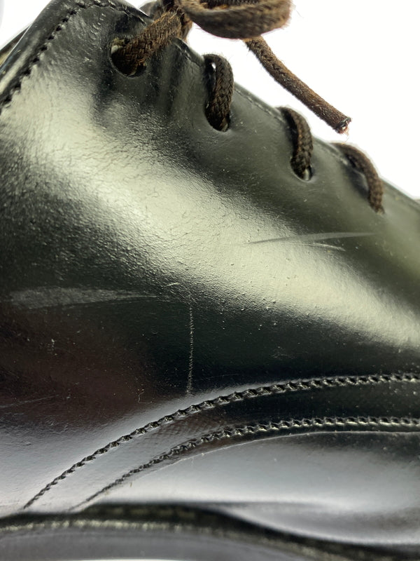 【中古品】【メンズ】 US NAVY ユーエス ネイビー CRADDOCK TERRY SERVICE SHOES クラドック テリー サービス シューズ 革靴 レザー シューズ 165-260929-hu-45-min サイズ：7 1/2 R カラー：ブラック 万代Net店