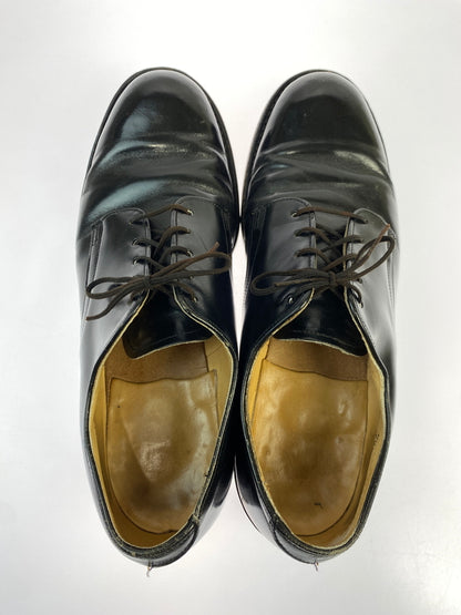 【中古品】【メンズ】 US NAVY ユーエス ネイビー CRADDOCK TERRY SERVICE SHOES クラドック テリー サービス シューズ 革靴 レザー シューズ 165-260929-hu-45-min サイズ：7 1/2 R カラー：ブラック 万代Net店