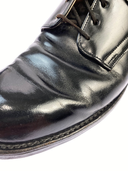 【中古品】【メンズ】 US NAVY ユーエス ネイビー CRADDOCK TERRY SERVICE SHOES クラドック テリー サービス シューズ 革靴 レザー シューズ 165-260929-hu-45-min サイズ：7 1/2 R カラー：ブラック 万代Net店