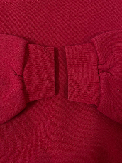【中古品】【メンズ】 USED ユーズド USA製 LEE HEAVY WEIGHT BLANK SWEATSHIRT アメリカ製 リー ヘビー ウェイト ブランク スウェットシャツ 無地 長袖 トレーナー 146-261002-em-47-min サイズ：L カラー：レッド 万代Net店