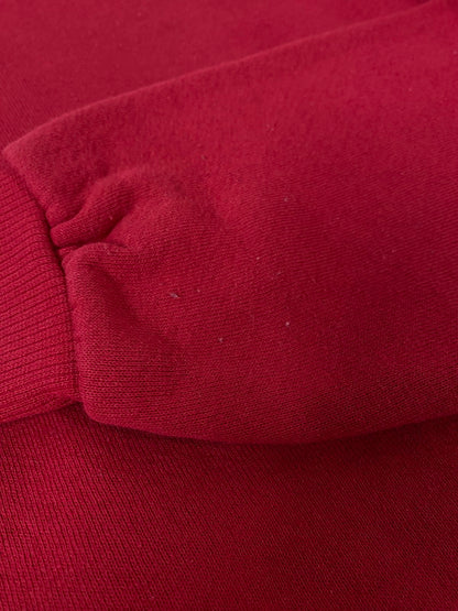 【中古品】【メンズ】 USED ユーズド USA製 LEE HEAVY WEIGHT BLANK SWEATSHIRT アメリカ製 リー ヘビー ウェイト ブランク スウェットシャツ 無地 長袖 トレーナー 146-261002-em-47-min サイズ：L カラー：レッド 万代Net店